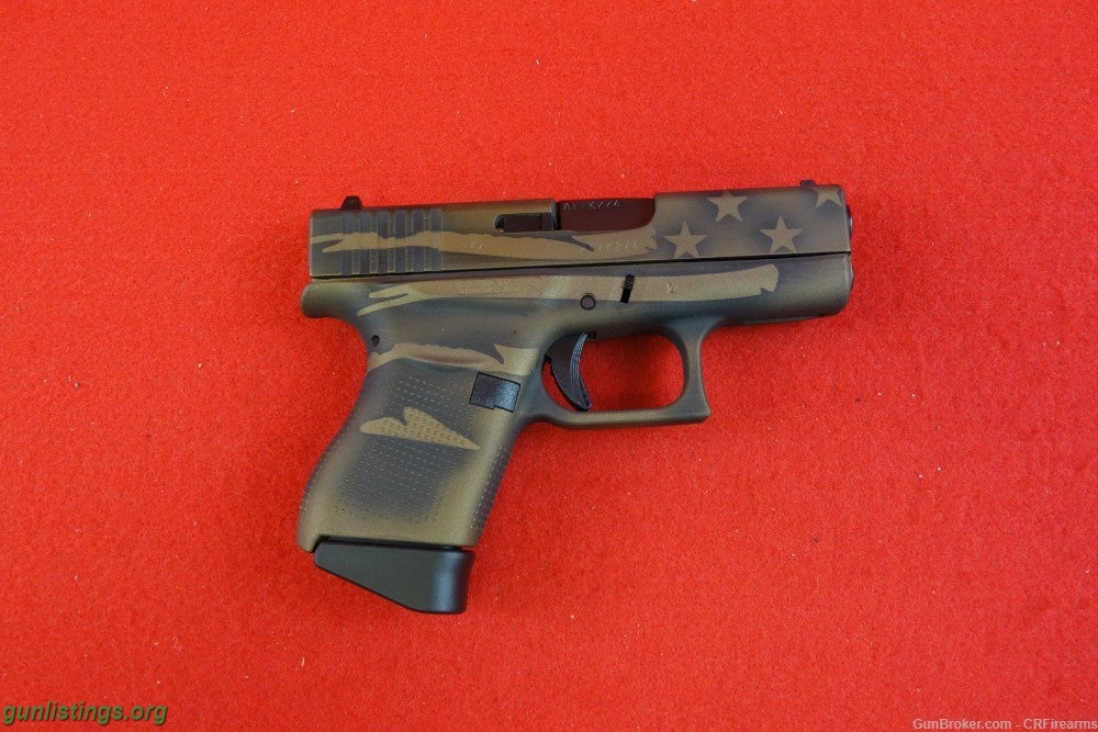 Pistols Glock 43x Limited Edition American Flag