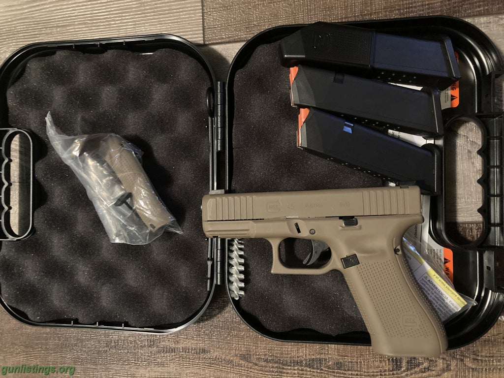 Pistols Glock 45 FDE