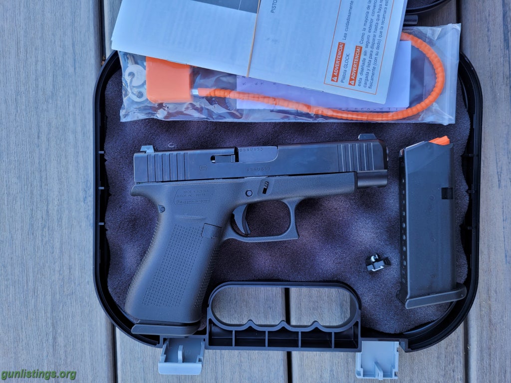 Pistols Glock 48 With Night Sights