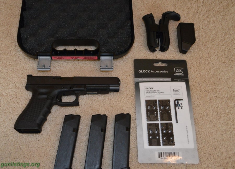 Pistols Glock G35 MOS Gen4 Handgun