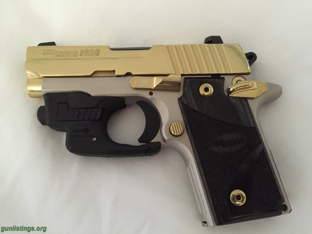 Pistols Gold Plated Sig