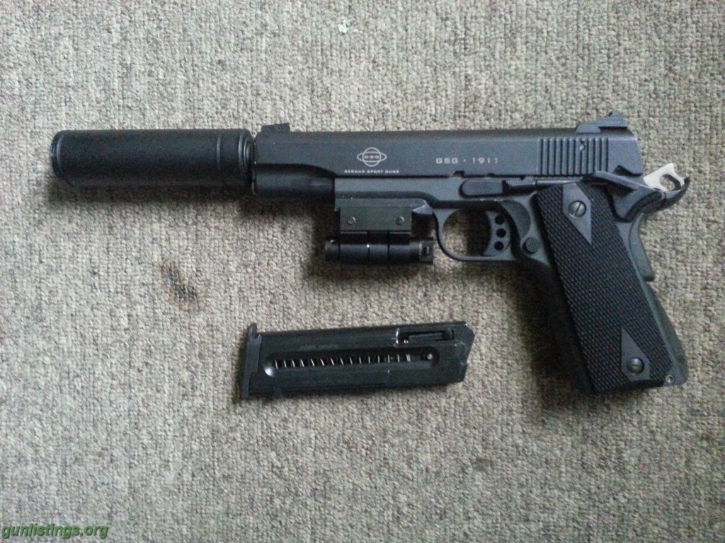 Pistols GSG 1911 W/ Compensator