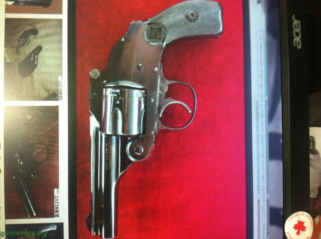 Pistols H & R 38 Revolver ..hammerless