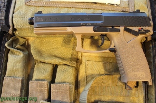 Gunlistings.org - Pistols Heckler & Koch Tan Mark 23 Hk H&K MK23