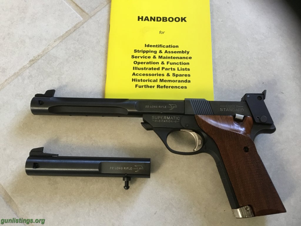 Pistols High Standard Supermatic Citation Never Fired