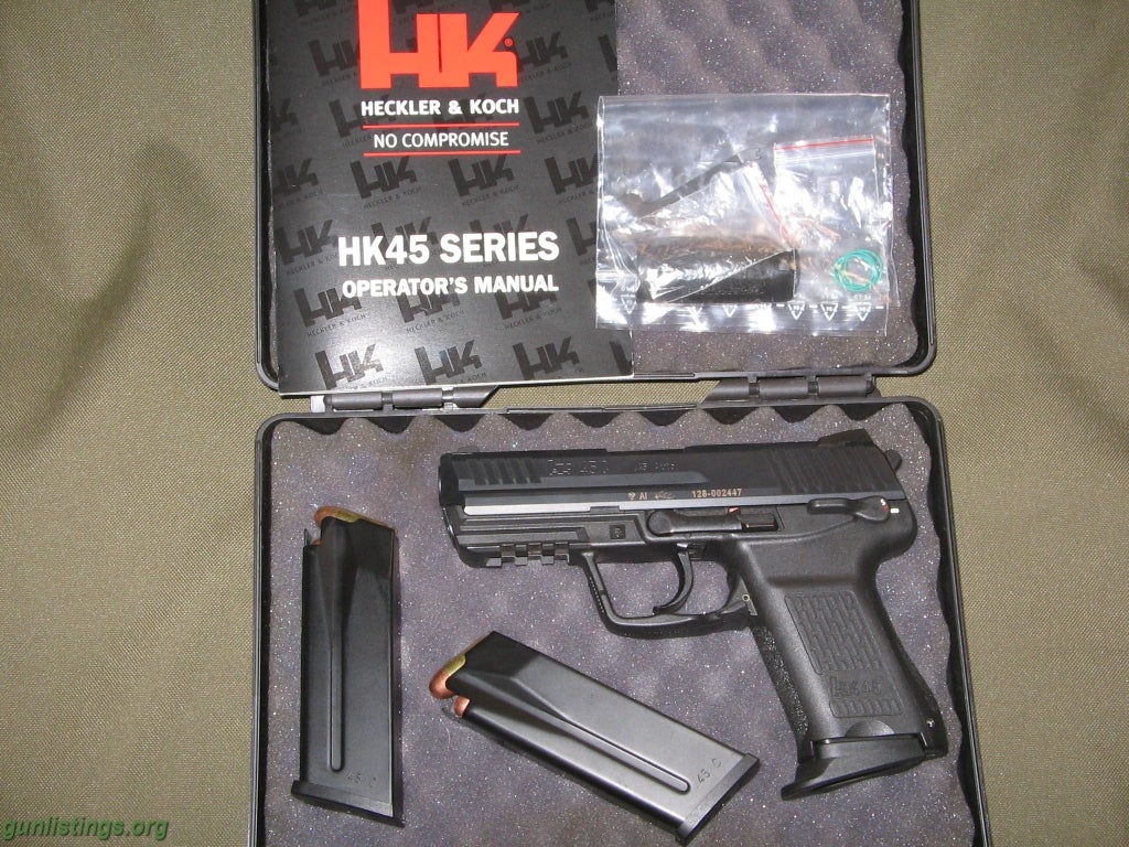 Pistols HK45C