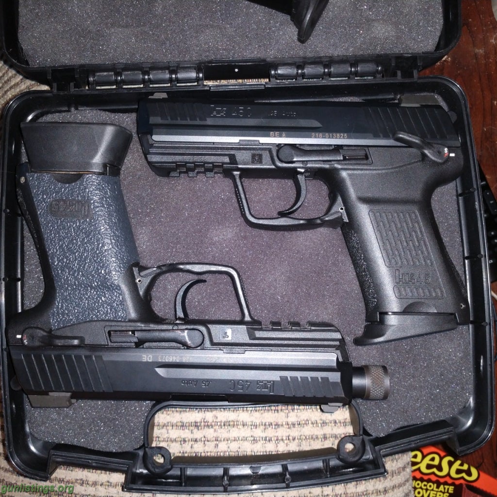 Pistols HK45C For Trade