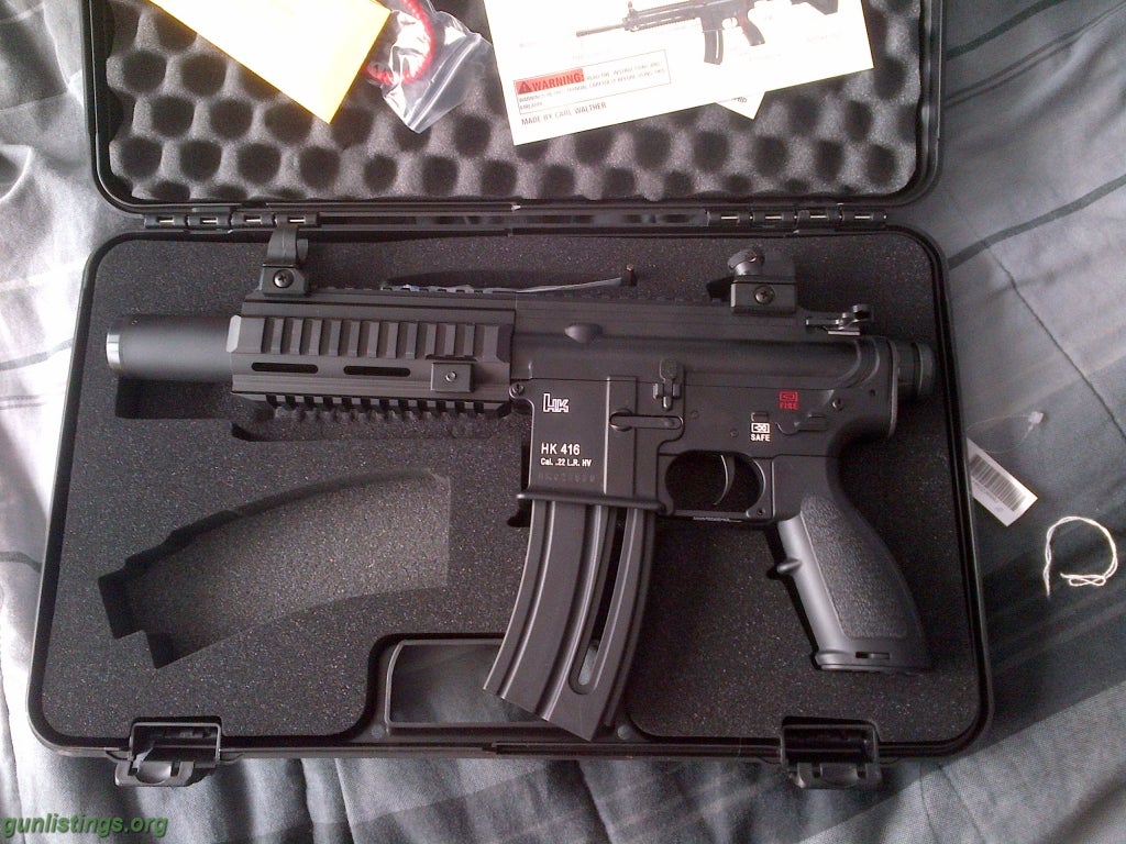 Pistols H&K 416 22lr Pistol