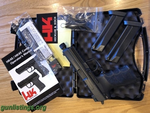 Pistols HK 45 Tactical