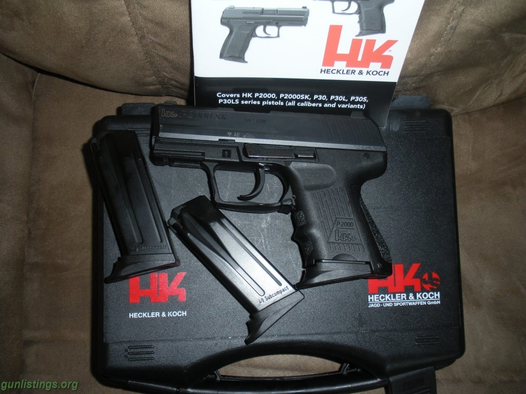 Pistols H&K HK P2000 SK