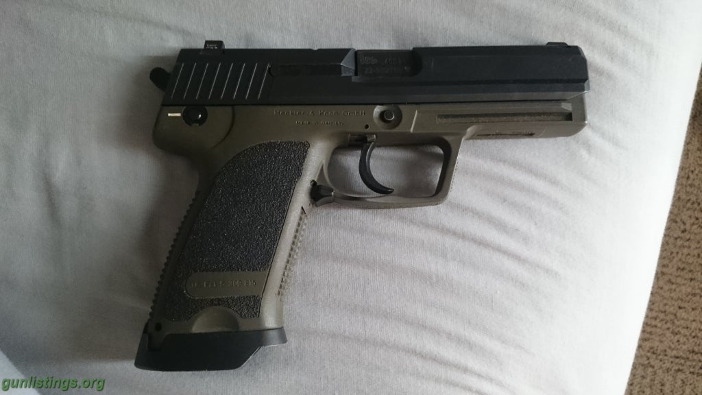 Pistols HK USP 40 OD Green