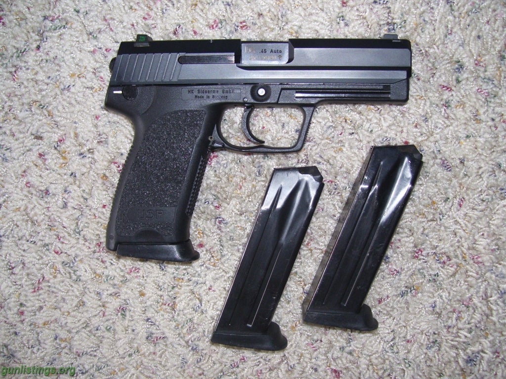 Pistols H&K USP 45 W/ LEM Trigger And Night Sights