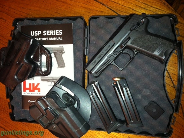 Pistols HK USP Compact 9mm