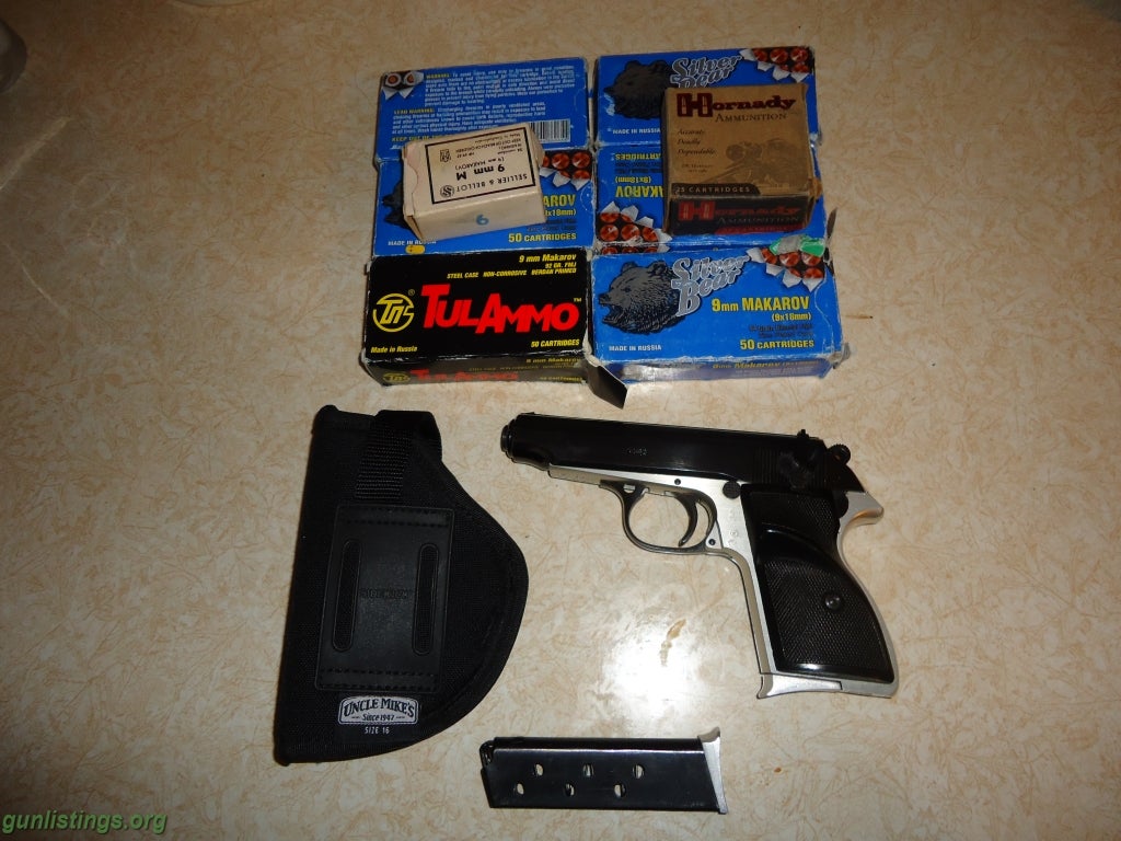 Pistols Hungarian PA-63 9x18 Makarov