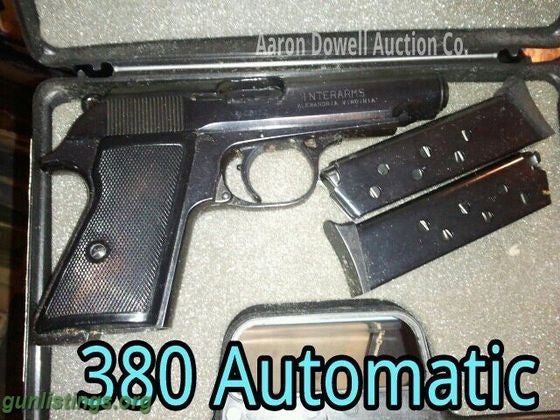 Pistols Interarms 380