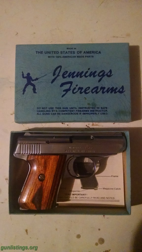 Pistols Jennings's .22