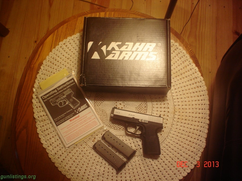 Pistols Kahr CW9