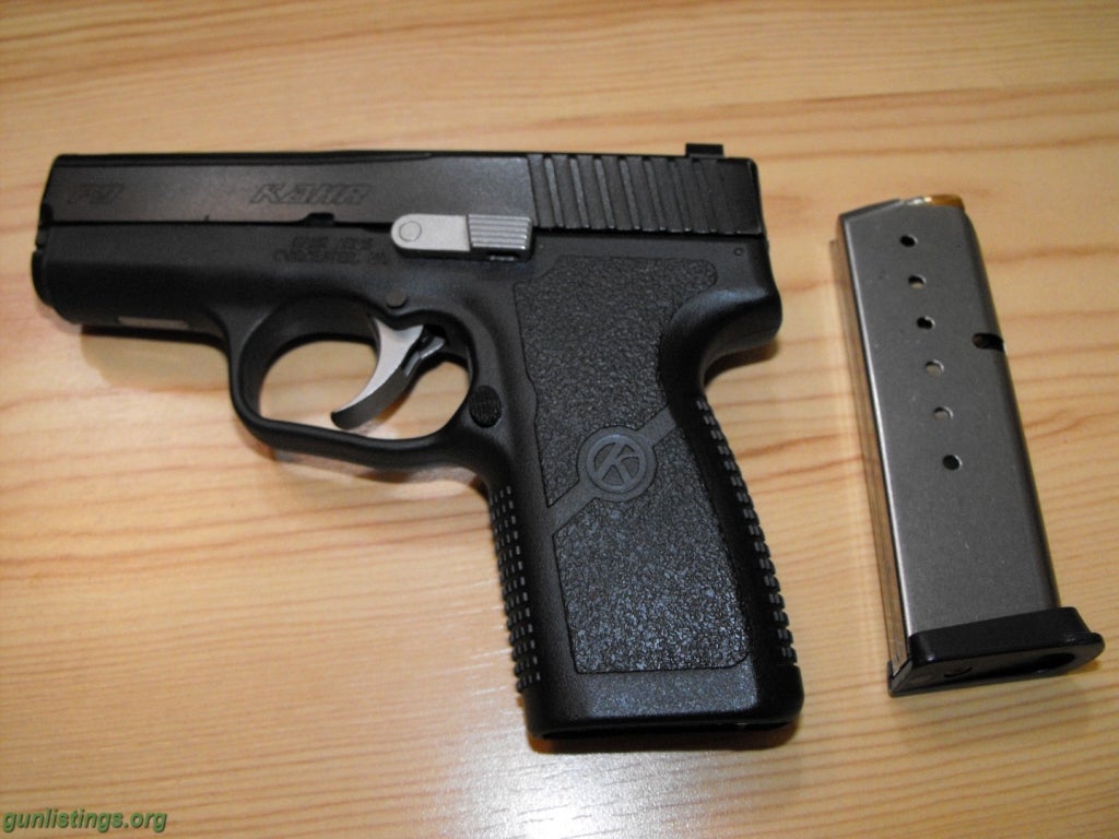 Pistols KAHR P9 Black 9mm With NIGHT SIGHTS