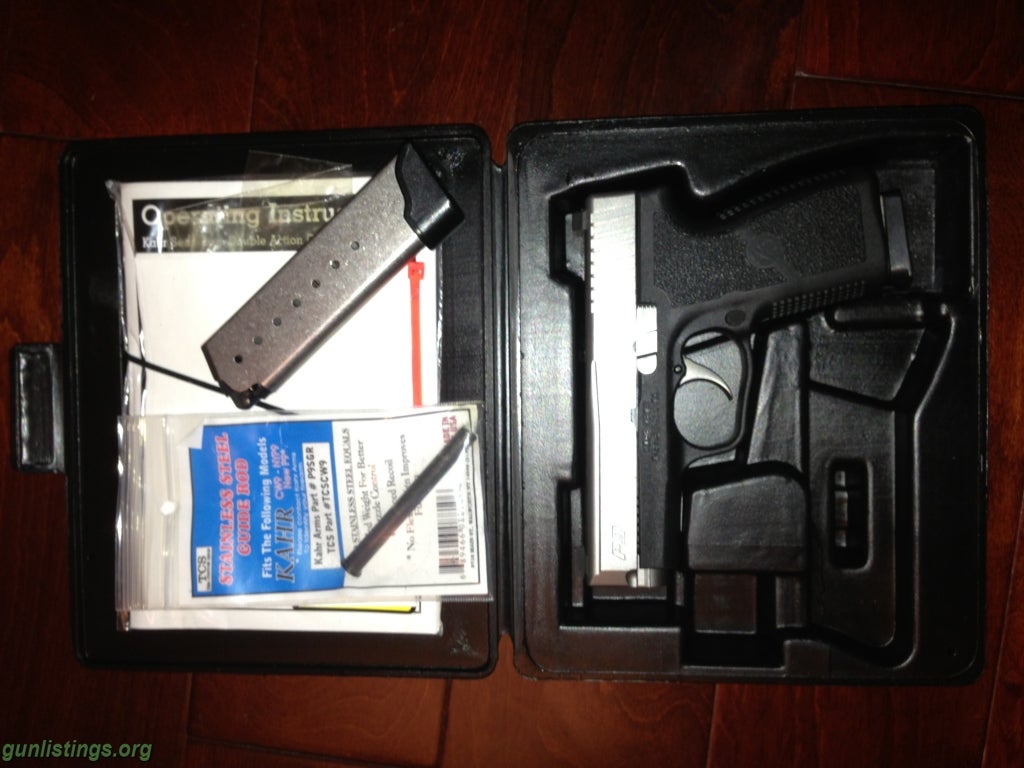 Pistols Kahr P9 With Trijicon Night Sights