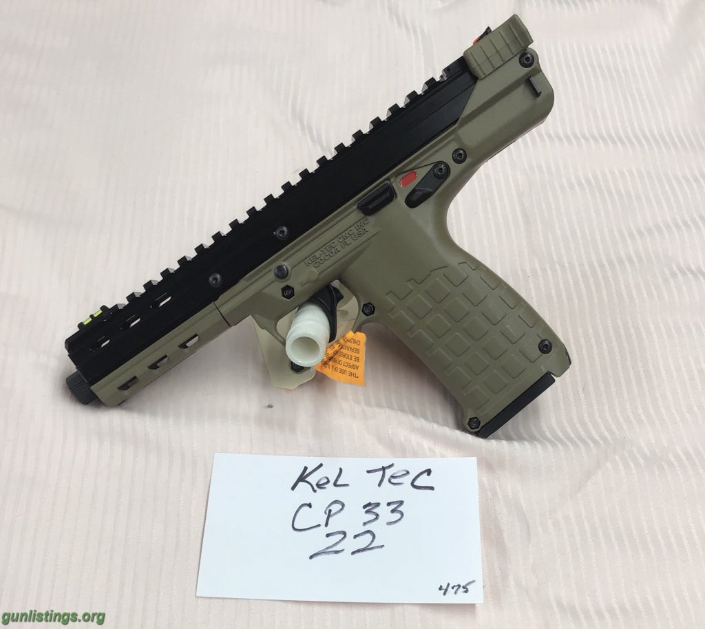 Gunlistings.org - Pistols KEL TEC CP 33 22 Pistol