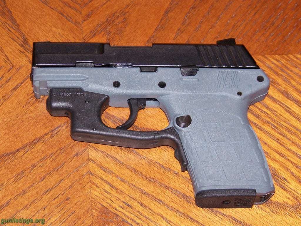 Pistols KEL TEC PF-9, CRIMSON TRACE LASER, & 3 MAGAZINES