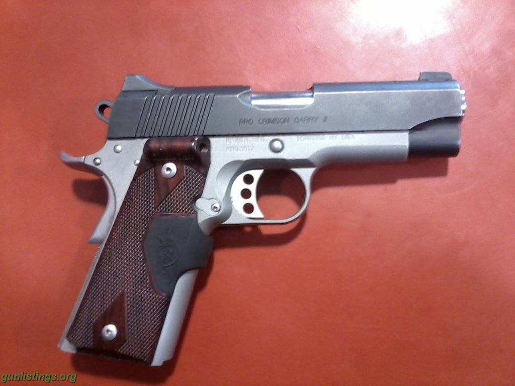 Gunlistings.org - Pistols Kimber .45 1911 Crimson Pro Carry 2 To Trade