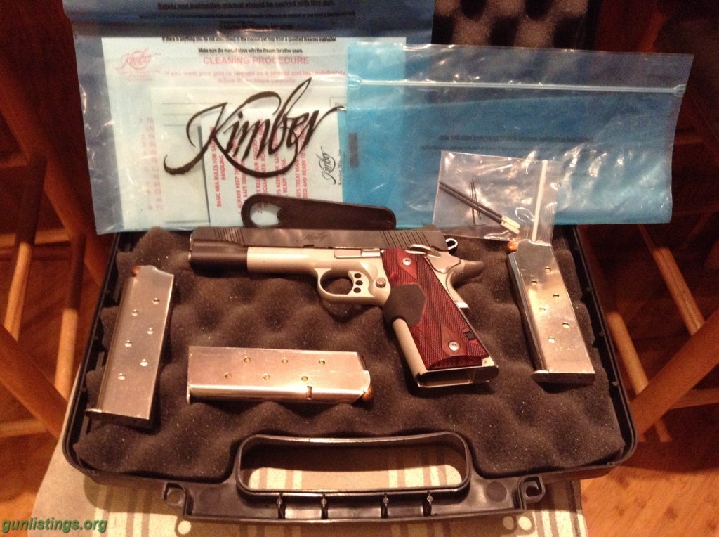 Pistols KIMBER CRIMSON CUSTOM CARRY II