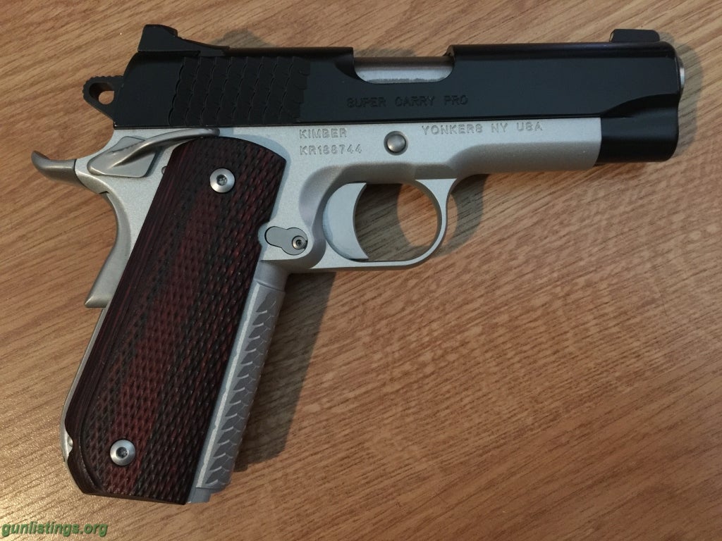 Pistols Kimber Custom 1911 .45 ACP Super Carry Pro