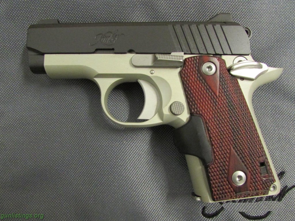 Pistols KIMBER Micro 9 W/crimson Trace