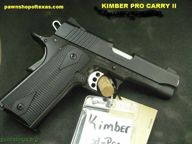 Pistols KIMBER PRO CARRY