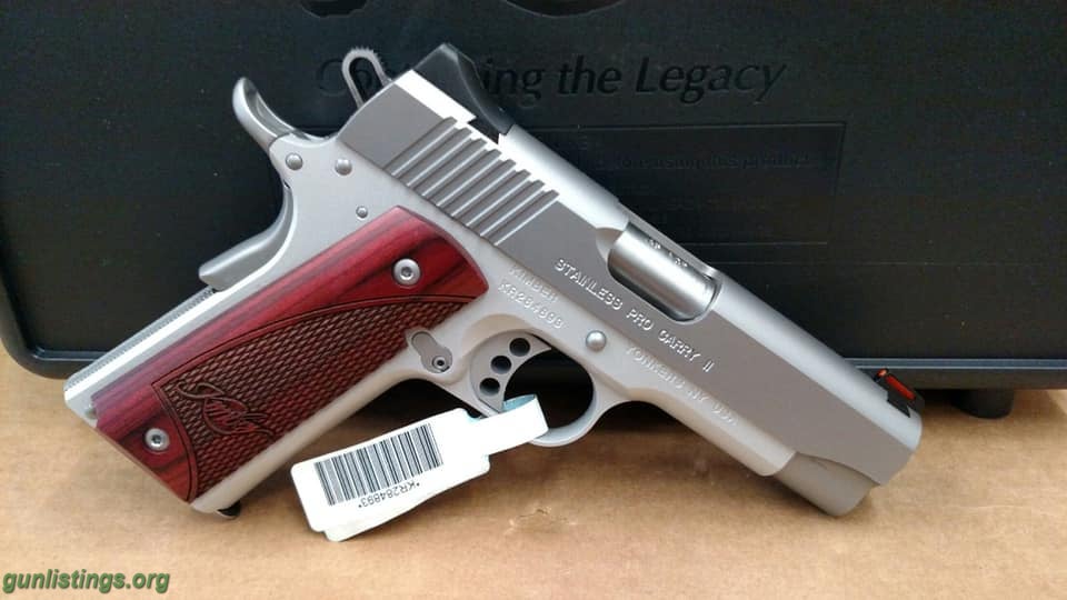 Pistols Kimber Pro Carry II  .45