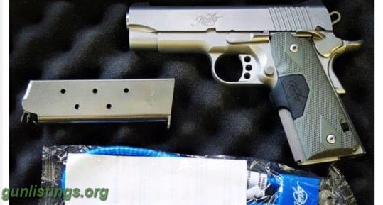 Pistols Kimber TLE II Stainless With CT Grips