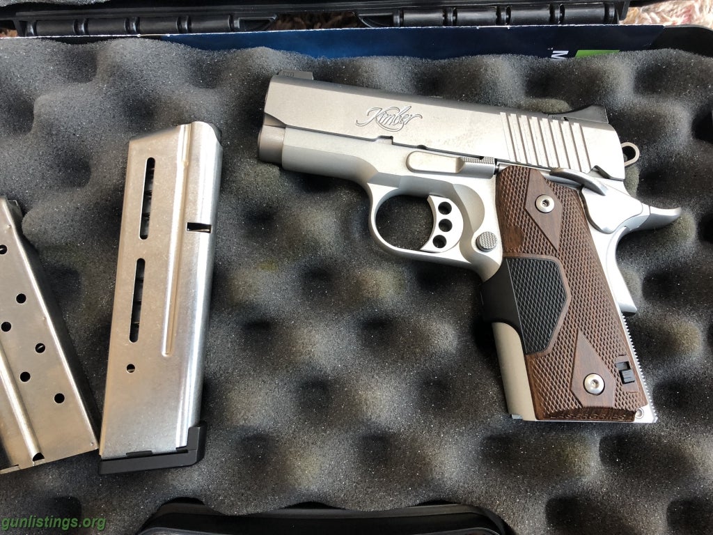 Pistols Kimber Ultra Carry II 9mm W/crimson Trace Lasergrips