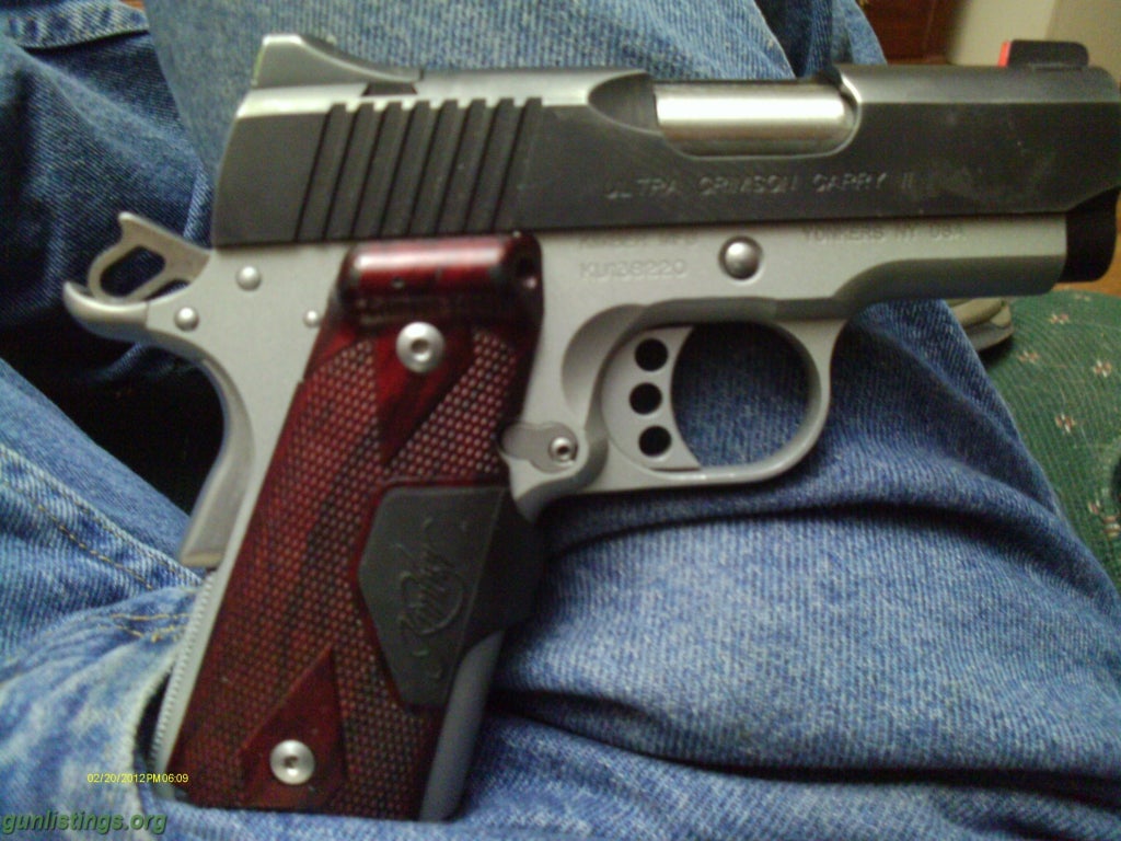 Pistols Kimber Ultra Carry W/ Grip Laser