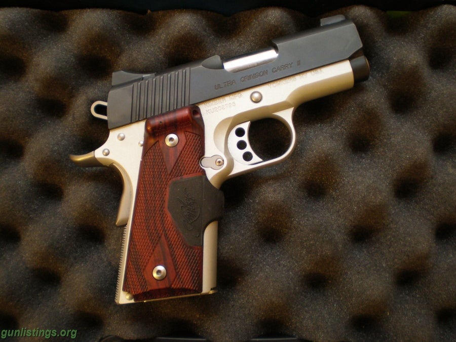 Pistols Kimber Ultra Crimson Carry II 45 Auto ANIB