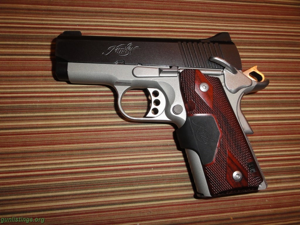 Pistols Kimber Ultra Crimson Carry II Crimson Trace Laser Grips