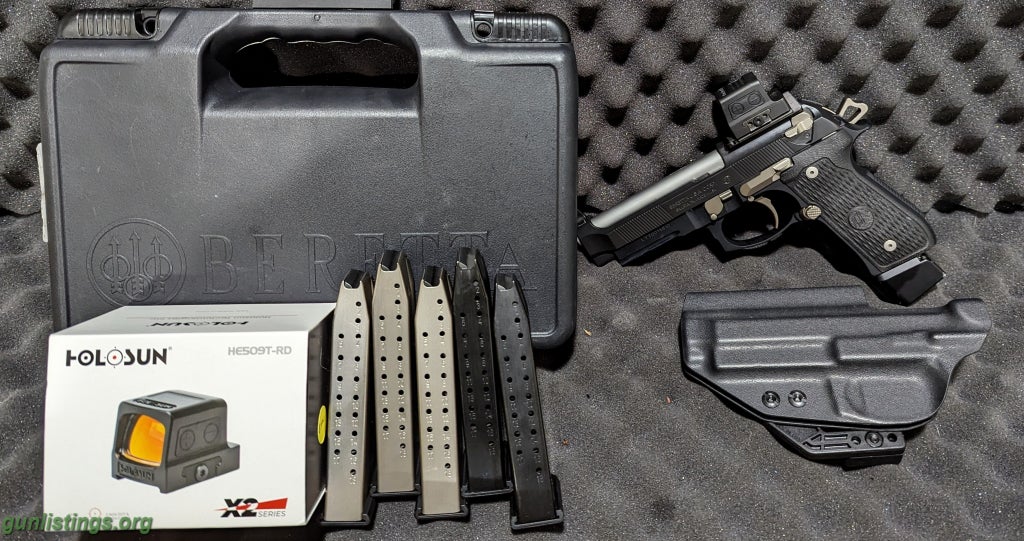 Pistols LANGDON TACTICAL BERETTA 92G ELITE LTT 9MM 7 MAGS