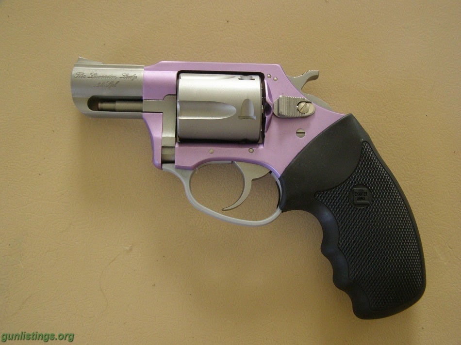 Pistols "Lavender Lady" Charter Arms .38