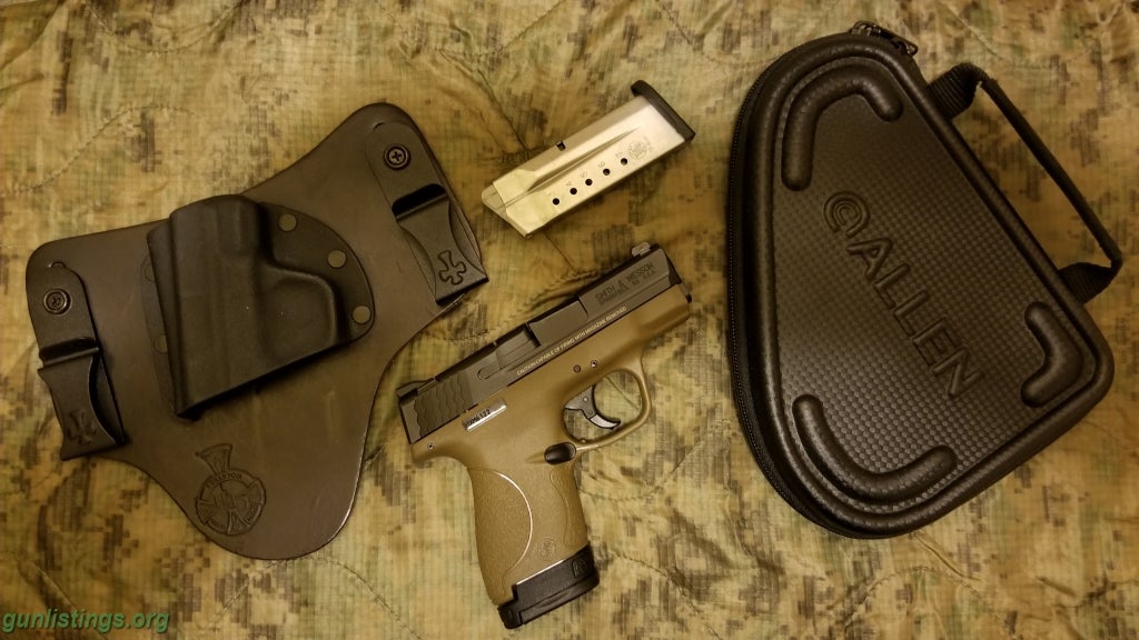 Pistols Like New M&P Shield With Extras