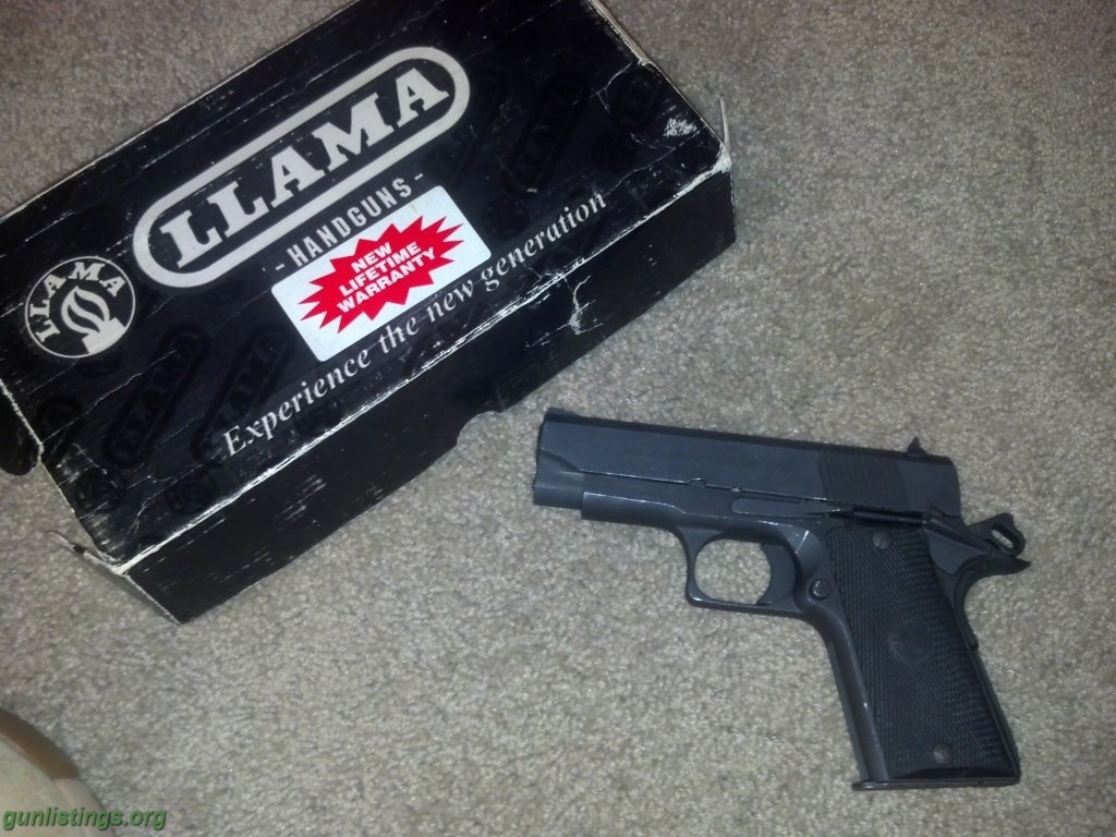 Pistols LLAMA .45 Mini Max