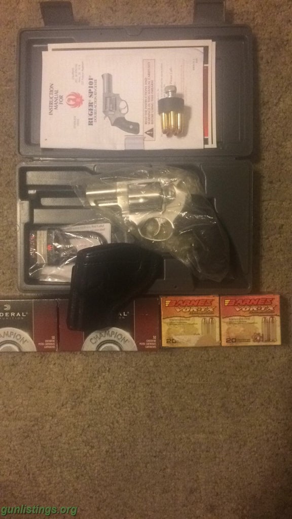 Gunlistings.org - Pistols LNIB RUGER SP101 NIGHT FRONT SIGHT ALOT GOO ...