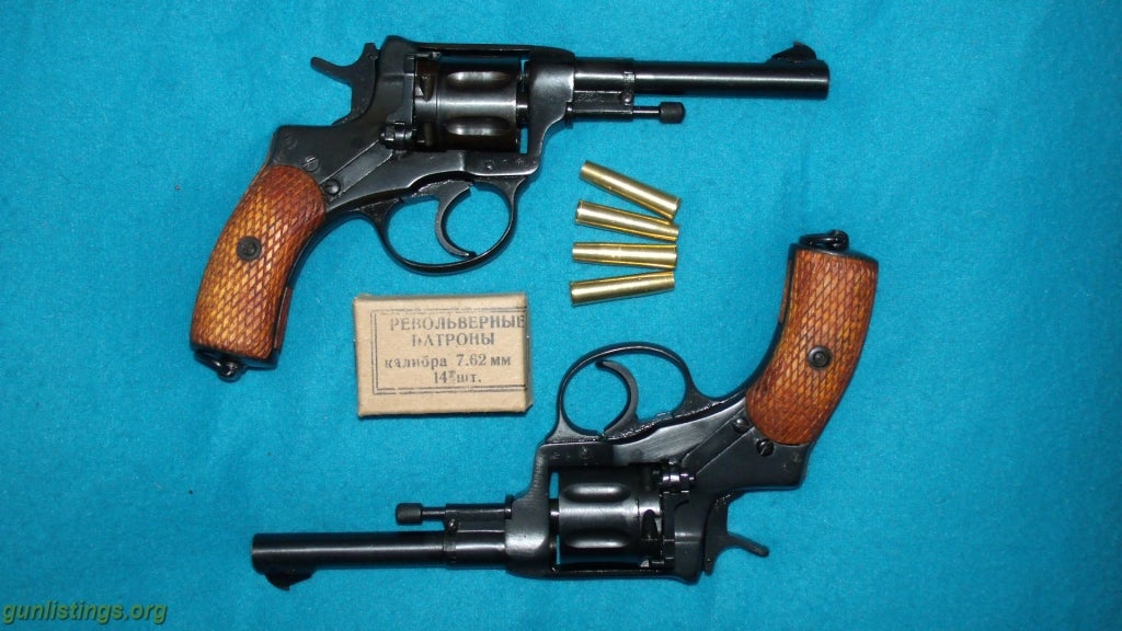 Pistols M1895 Nagant Pistols, Pair