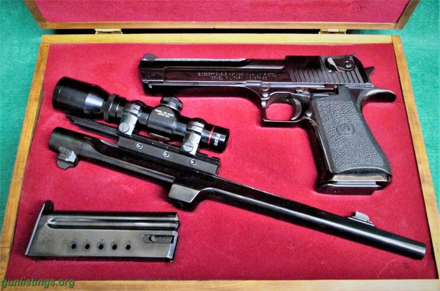 Pistols MAGNUM R.DESERT EAGLE .44 Mag & SCOPE.