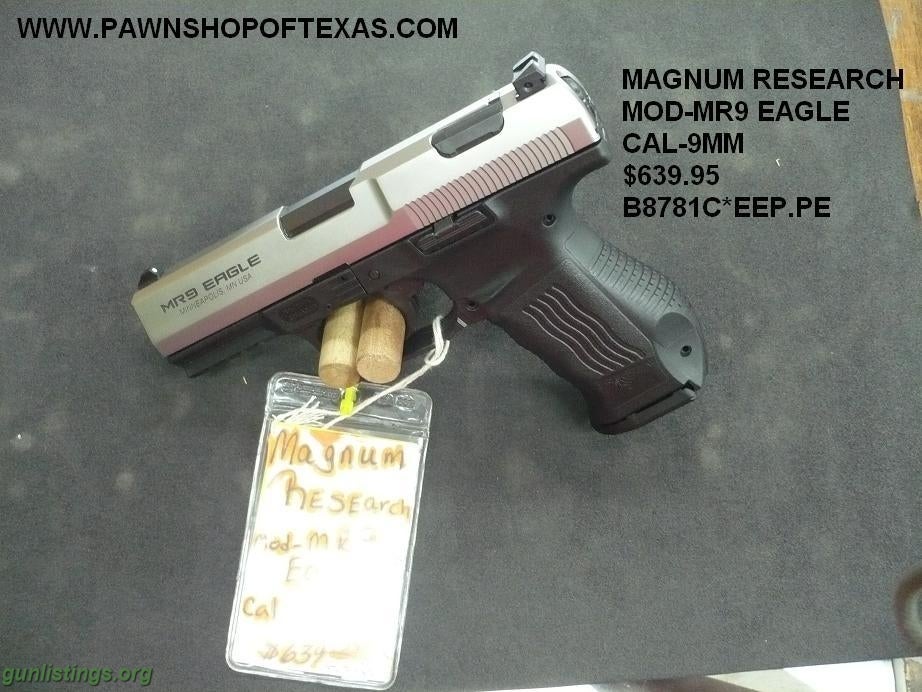 Pistols MAGNUM RESEARCH MR9 EAGLE