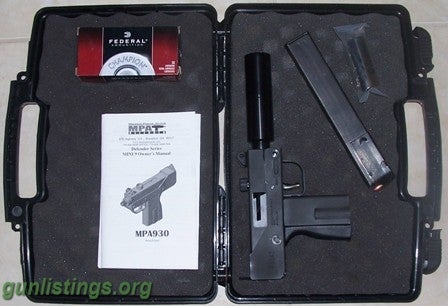 Pistols MPA 930 Mini 9MM