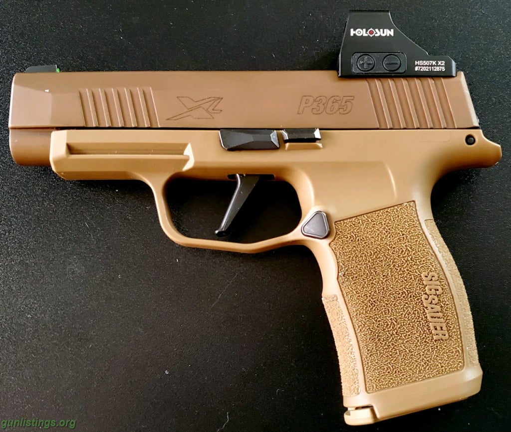 Pistols New Price! SIG P365XL NRA Edition W/Holosun HS507K