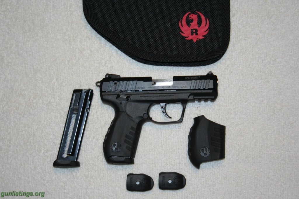 Pistols New Ruger SR22PB