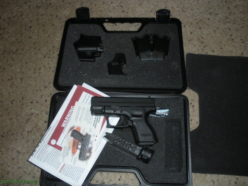 Pistols New Xd Sub Compact 40