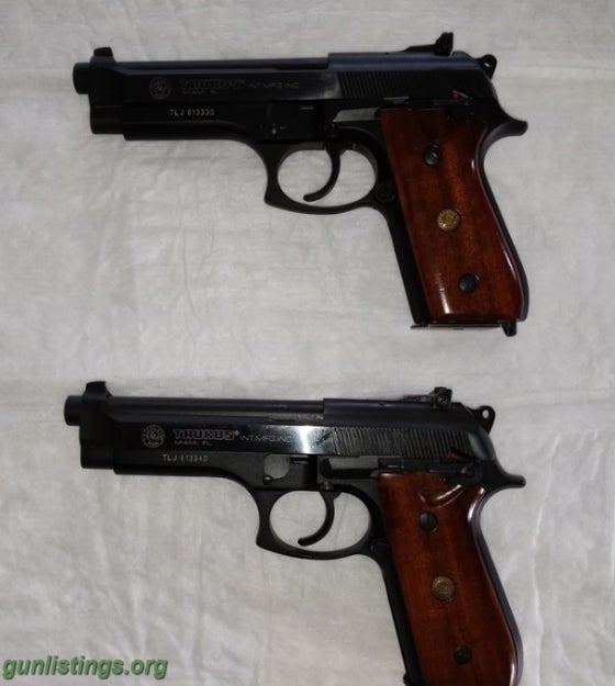 Pistols Nice Taurus PT-99's With Consecutive Serial Numbers