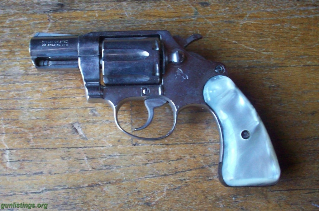 Pistols Nickel Colt Detective Special